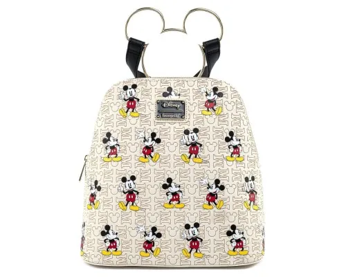 Рюкзак школьный Loungefly Disney - Mickey Mouse Mickey Hardware AOP Backpack (WDBK1309)