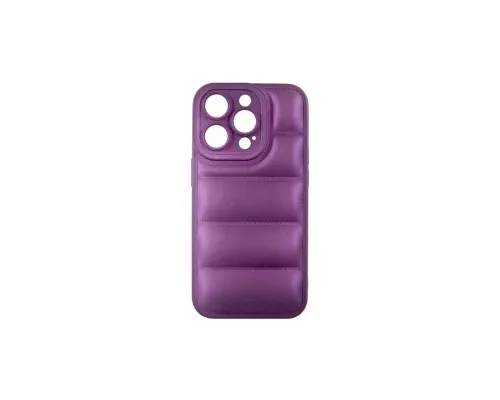 Чохол до мобільного телефона Dengos iPhone 14 Pro Case + Glass (Purple) (DG-KM-80)