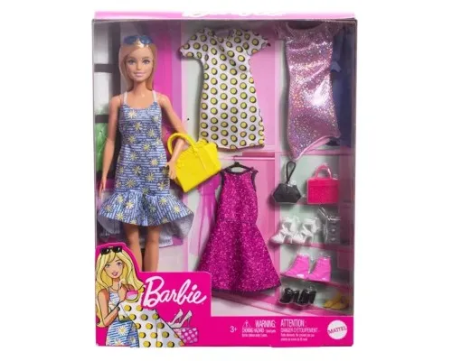 Кукла Barbie с нарядами (JCR80)