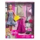 Кукла Barbie с нарядами (JCR80)