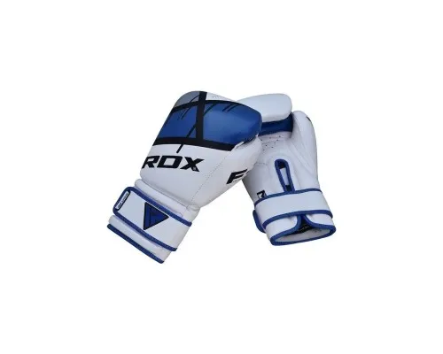 Боксерські рукавички RDX F7 Ego Blue 16 унцій (BGR-F7U-16oz)
