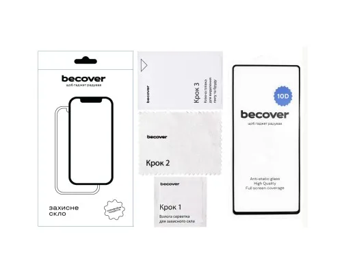 Скло захисне BeCover Google Pixel 7 10D Black (711489)