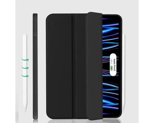 Чохол до планшета BeCover Tri Fold Soft TPU Silicone Apple iPad Pro 11" M4 2024 Black (711744)