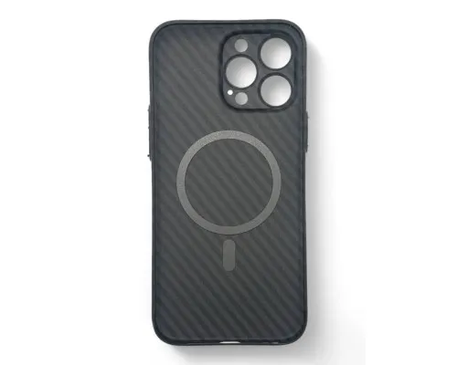 Чохол до мобільного телефона BeCover Carbonite Case (MagSafe) для Apple iPhone 16 Pro Black (712068)