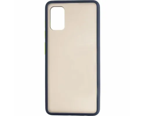 Чохол до мобільного телефона Gelius Bumper Mat Case for Samsung A415 (A41) Blue (00000079434)