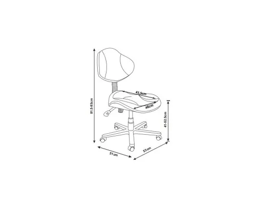 Детское кресло FunDesk LST3 Grey (6958511702705)