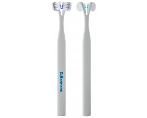 Зубная щетка Dr. Barmans Superbrush Special 1 Специальная Белая экстра-мягкая (7032572876533)