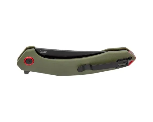Ніж CJRB Gobi Black Blade G10 Green (J1906-BGN)
