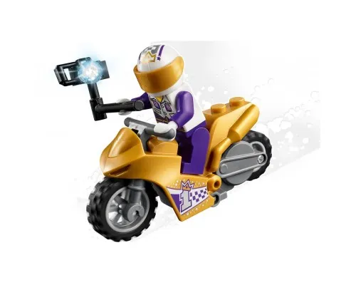 Конструктор LEGO City Stuntz Трюковый мотоцикл с экшн-камерой 14 деталей (60309)