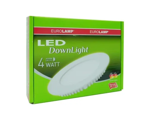 Светильник Eurolamp Downlight 4W 4000K (LED-DLR-4/4)