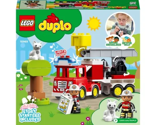 Конструктор LEGO DUPLO Town Пожарная машина 21 деталь (10969)