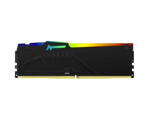 Модуль памяти для компьютера DDR5 64GB (2x32GB) 5600 MHz FURY Beast RGB Kingston Fury (ex.HyperX) (KF556C40BBAK2-64)