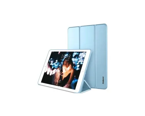 Чохол до планшета BeCover Tri Fold Soft TPU Silicone Apple iPad 9.7 2017/2018 A1822/A1823/A1893/A1954 Light Blue (708512)