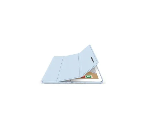 Чохол до планшета BeCover Tri Fold Soft TPU Silicone Apple iPad 9.7 2017/2018 A1822/A1823/A1893/A1954 Light Blue (708512)