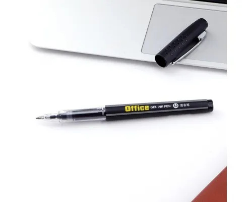 Ручка гелевая Baoke Office 1.0 мм, черная (PEN-BAO-PC1048-B)