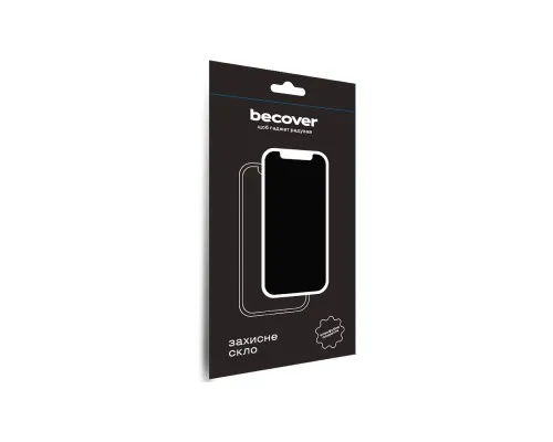 Стекло защитное BeCover Motorola Moto G14 Black (709935)
