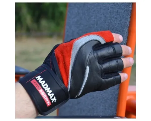 Рукавички для фітнесу MadMax MFG-568 Extreme 2nd edition Black/Red S (MFG-568_S)