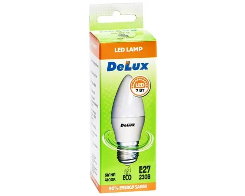 Лампочка Delux BL37B 7Вт 4100K 220В E27 (90011756)