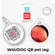 Адресник для животных WAUDOG Smart ID с QR паспортом Марс, круг 30 мм (230-4031)