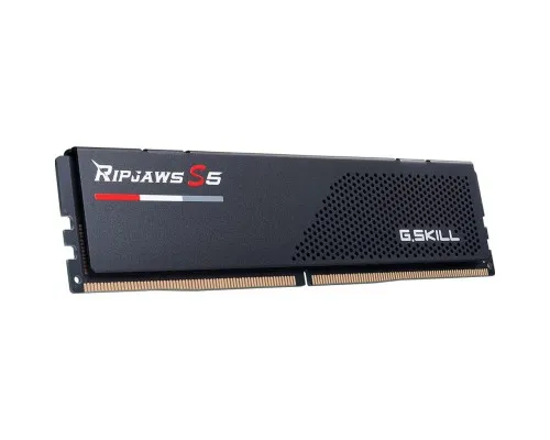 Модуль памяти для компьютера DDR5 32GB (2x16GB) 6800 MHz Ripjaws S5 Matte Black G.Skill (F5-6800J3445G16GX2-RS5K)