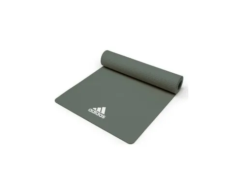 Килимок для йоги Adidas Yoga Mat Уні 176 х 61 х 0,8 см Темно-зелений (ADYG-10100RG)