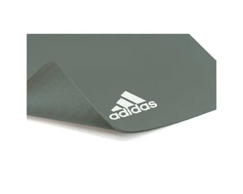 Килимок для йоги Adidas Yoga Mat Уні 176 х 61 х 0,8 см Темно-зелений (ADYG-10100RG)