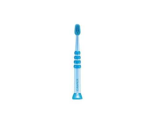 Дитяча зубна щітка Curaprox CS Baby з гумованою ручкою (0-4 років) Синій / Зелений (CS Baby-06)