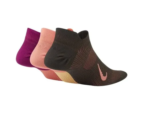 Шкарпетки Nike W NK EVERYDAY PLUS LTWT NS 3PR CV2964-902 34-38 3 пари Мультиколор (195244772520)