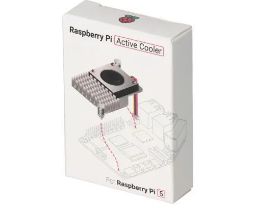 Радіатор охолодження Raspberry Pi with fan for Raspberry Pi 5 (SC1148)