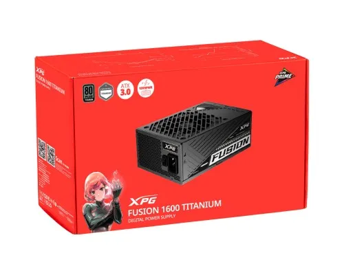 Блок питания ADATA 1600W (FUSION1600T-BKCEU)