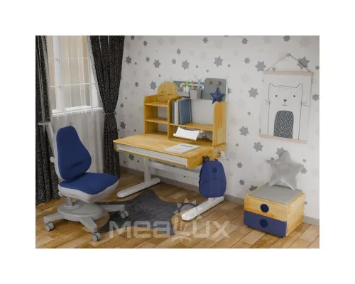 Парта з кріслом Mealux Timberdesk S (парта + крісло + тумба) (BD-685 S+ box BD 920-2 BL+Y-110 DBG)