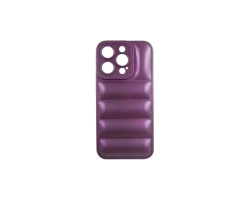 Чехол для мобильного телефона Dengos iPhone 15 Pro Case + Glass (Purple) (DG-KM-81)