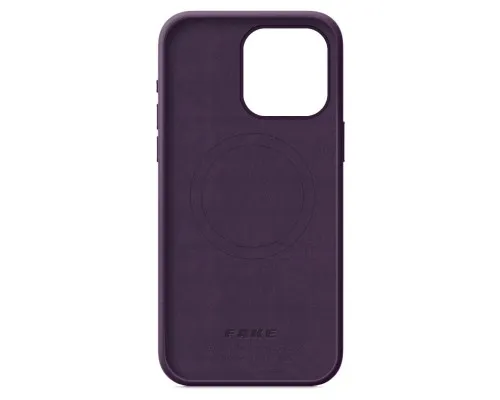 Чохол до мобільного телефона Armorstandart FAKE Leather Case Apple iPhone 15 Pro Max Deep Purple (ARM76308)