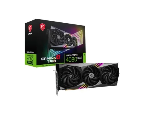 Видеокарта MSI GeForce RTX4080 SUPER 16GB GAMING X TRIO (RTX 4080 SUPER 16G GAMING X TRIO)