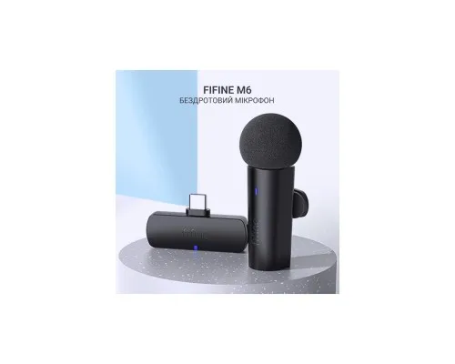 Микрофон Fifine M6 Wireless Black (M6)