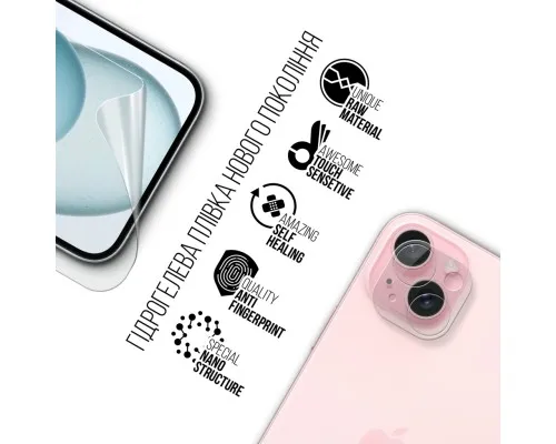 Плівка захисна Armorstandart Kit Clear screen + camera Apple iPhone 15 Plus (ARM80712)