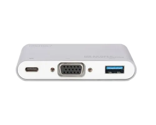 Перехідник Type-C to VGA/USB 3.0/Type-C Digitus (DA-70839)