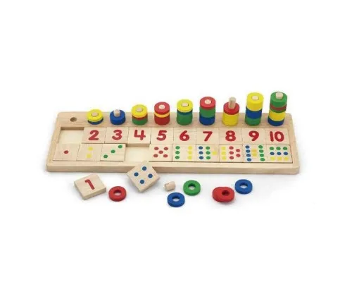 Развивающая игрушка Viga Toys Цифры и счет (59072)