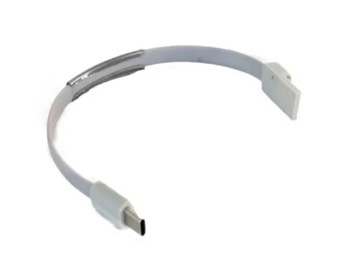 Дата кабель USB 2.0 AM to Type-C 0.2m grey Extradigital (KBU1779)