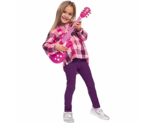 Музыкальная игрушка Simba Электронная Рок-гитара Девичий стиль с металлическими струна (6830693)
