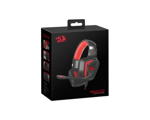 Наушники Redragon Muses 2 USB Black-Red (77909)