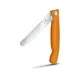 Кухонний ніж Victorinox SwissClassic Foldable Paring 11 см Serrated Orange (6.7836.F9B)
