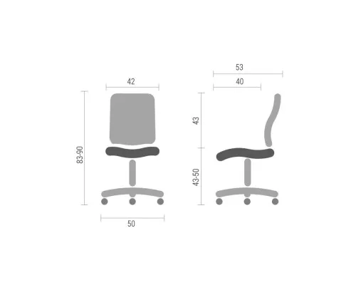 Офисное кресло Аклас Іві TILT Зеленый (Салатовый) (10052470)