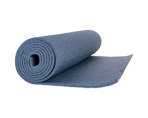 Килимок для йоги PowerPlay PVC Yoga Mat 173 x 61 x 0.6 см Темно-синій (PP_4010_Navy_(173*0,6))