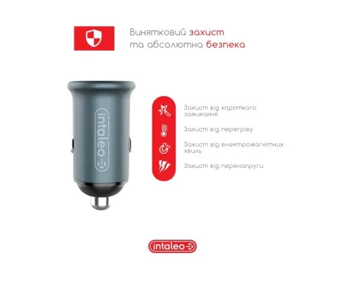 Зарядний пристрій Intaleo CCG482 (2USB4,8A) (1283126521553)