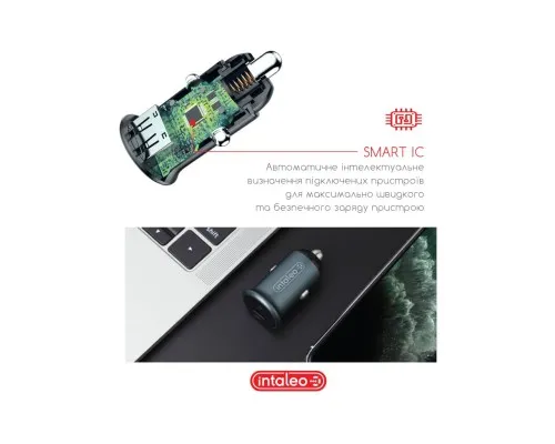 Зарядний пристрій Intaleo CCG482 (2USB4,8A) (1283126521553)