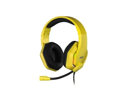 Наушники 2E Gaming HG315 RGB USB 7.1 Yellow (2E-HG315YW-7.1)