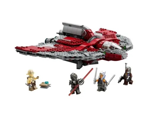 Конструктор LEGO Star Wars Шатл джедаїв T-6 Асоки Тано 601 деталь (75362)