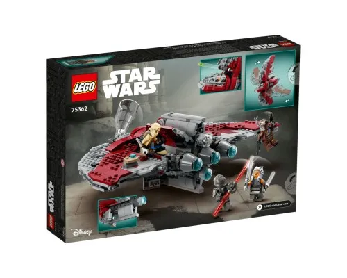 Конструктор LEGO Star Wars Шатл джедаїв T-6 Асоки Тано 601 деталь (75362)