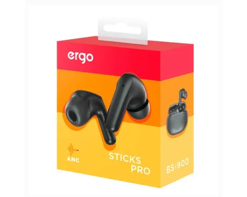 Навушники Ergo BS-900 Sticks Pro Black (BS-900K)